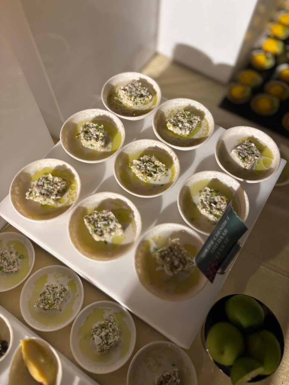 Artisanal focaccia bites