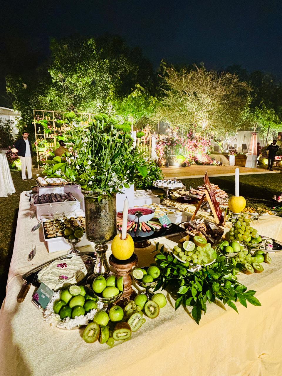 Curated canapés