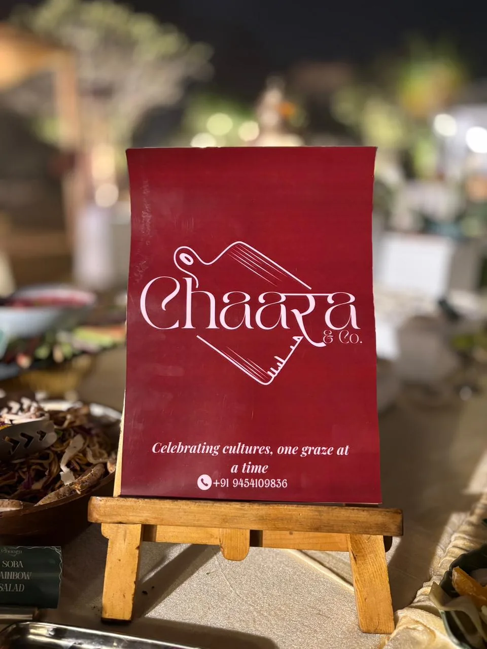 Chaara & Co. signature display