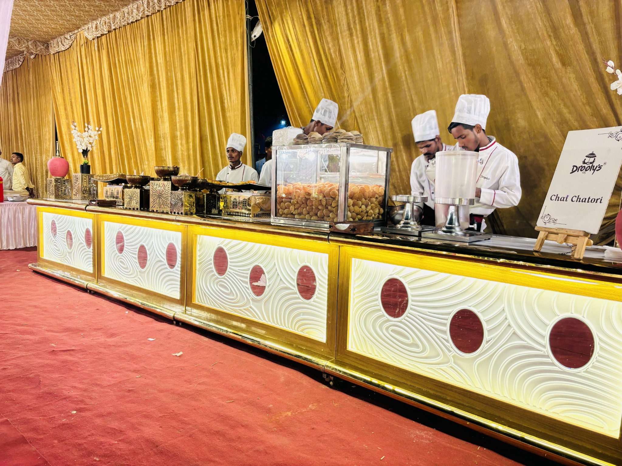Premium Buffet Setup by Drooly's Catering